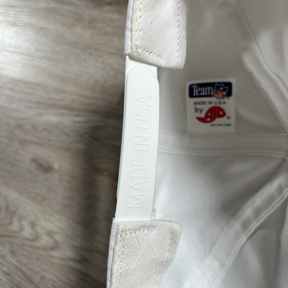 Vintage 1994 NFL Training Camp Hat‎ Snapback Football White AJD Made in USA Cap - Picture 6 of 9